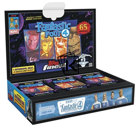 2026 Topps Finest Fantastic Four Hobby Box