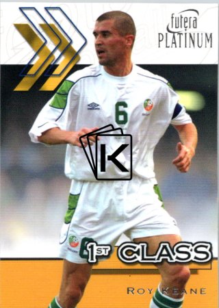 2001 Futera Platinum 1st Class 14 Roy Keane Irland