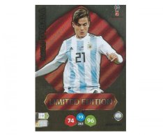 Fotbalová kartička Panini Adrenalynl XL World Cup Russia 2018 Limited Edition Paolo Dybala