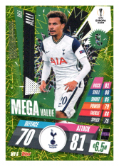 fotbalová kartička 2020-21 Topps Match Attax Champions League Extra Mega Value MV6 Dele Alli Tottenham Hotspur