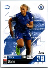 Fotbalová kartička 2024-25 Topps Match Attax EXTRA UEFA Club Competitions UWCL Cards 162.  Lauren James (Chelsea)