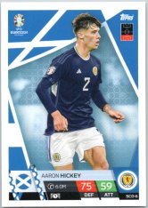 fotbalová karta Topps Match Attax EURO 2024 SCO6 Aaron Hickey (Scotland)