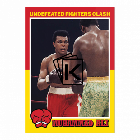 Sběratelská Kartička 2021 Topps MUHAMMAD ALI - The People's Champ 33. Cassius Clay Jr.