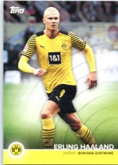 Fotbalová kartička 2021-22 Topps Borrusia Dortmund BVB EH Erling Haaland