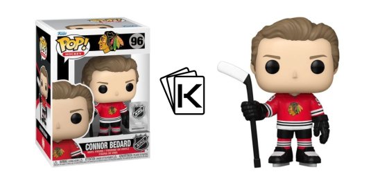 Funko Pop! Connor Bedard Chicago Black Hawks RC