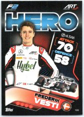 2022 Topps Formule 1 Turbo Attax 109 Frederik Vesti (ART Grand Prix)