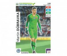 Fotbalová kartička Panini Road To Euro 2020 Team Mate  Martin Dúbravka - Slovensko - 199