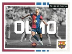fotbalová kartička 2025-26 Topps Team set FC Barcelona We want the ball 42 Dani Olmo