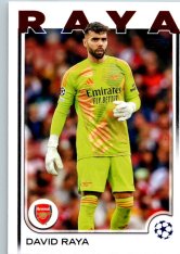 fotbalová kartička 2024-25 Topps UEFA Club Competitions Flagship 154 David Raya Arsenal FC