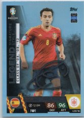 fotbalová karta Topps Match Attax EURO 2024 Legend Signature Style LSS16 Xavi (Spain)