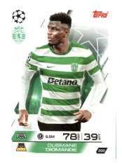 fotbalová kartička 2025-26 Topps Match Attax UCC 200 Ousmane Diomande (Sporting Clube de Portugal)