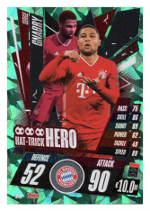 fotbalová kartička Topps Match Attax Champions League 2020-21 Hattrick Hero HT2 Serge Gnabry - FC Bayern München