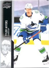 hokejová karta 2021-22 UD Series One 177 Tyler Myers - Vancouver Canucks