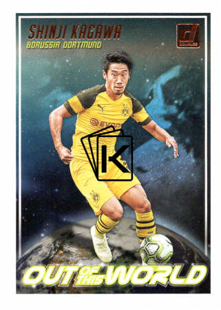 2018-19 Panini Donruss Soccer Dominator OW-5 Shinji Kagawa - Borussia Dortmund