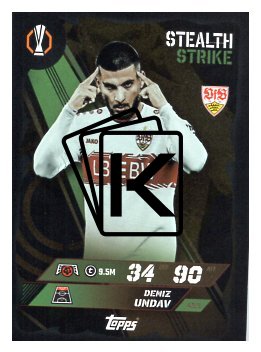 fotbalová kartička 2025-26 Topps Match Attax UCC 453 Deniz Undav (VfB Stuttgart)