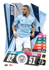 fotbalová kartička Topps Match Attax Champions League 2020-21 MCI5 Kyle Walker Manchester City