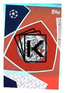 2025-26 Topps Champions League AFC Ajax 42 Club Badge