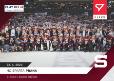 Hokejová kartička SportZoo 2021-22 Live L-138 HC Sparta Praha /62