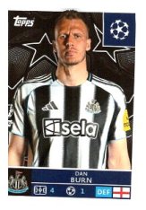 2025-26 Topps Champions League  Newcastle United 315 Dan Burn