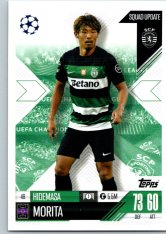 Fotbalová kartička 2024-25 Topps Match Attax EXTRA UEFA Club Competitions Squad Update 49.  Hidemasa Morita (Sporting Clube de Portugal)