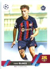 Fotbalová kartička 2022-23 Topps UEFA Club Competitions 172 Fabio Blanco - FC Barcelona RC