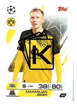 fotbalová kartička 2025-26 Topps Match Attax UCC 197 Maximilian Beier (Borussia Dortmund)