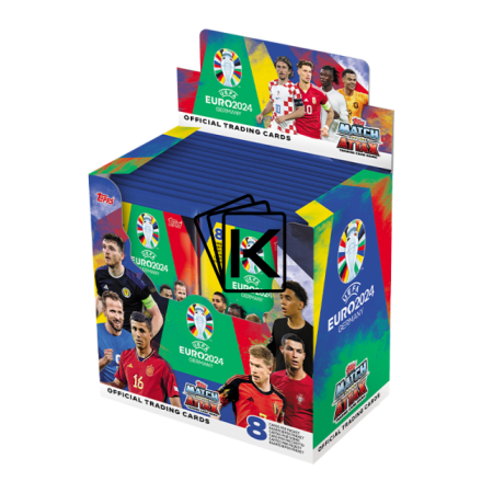 Topps Match Attax EURO 2024 Case (8 boxů)