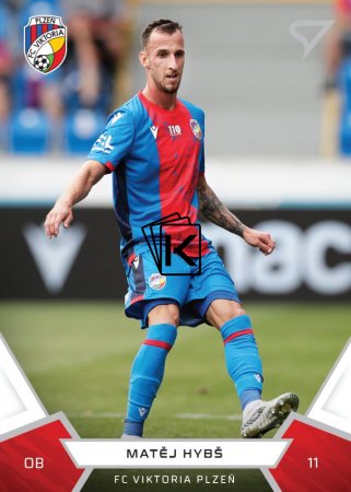 fotbalová kartička 2021-22 SportZoo Fortuna Liga 90 Matěj Hybš FC Viktoria Plzeň