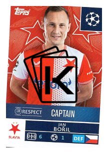 2025-26 Topps Champions League SK Slavia Praha 397 Jan Bořil