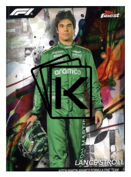 2024 Topps Finest F1 Common 12 Lance Stroll – Aston Martin Aramco Formula One Team