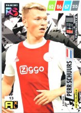 fotbalová kartička Panini Adrenalyn XL FIFA 365 2022 RS 12 Peer Schuurs AFC Ajax