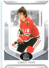 Hokejová karta 2020-21 Upper Deck SP Legends Signature Edition 263 Greg Fox - Chicago Blackhawks