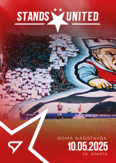 2025-26 SportZoo SK Slavia Praha Stands United SU-13 Slavia vs. Sparta - nadstavba