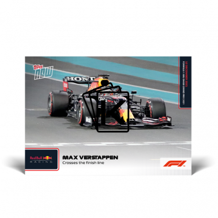 kartička Formule 1 Topps Now 2021 82 Max Verstappen Red Bull