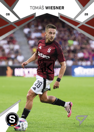 Fotbalová kartička 2024-25 SportZoo Chance Liga Serie 1 AC Sparta Praha Tomáš Wiesner 6