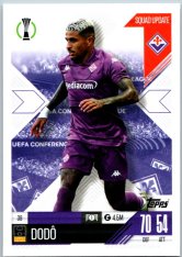 Fotbalová kartička 2024-25 Topps Match Attax EXTRA UEFA Club Competitions Squad Update 39.  Dodô (ACF Fiorentina)