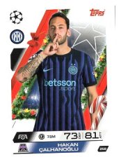 fotbalová kartička 2025-26 Topps Match Attax UCC Winter Collection FC Internazionale Milano 259 Hakan Çalhanoğlu