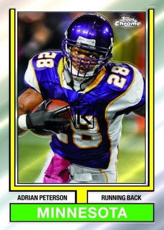 2024 Topps Chrome Football Hobby Balíček