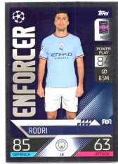 Fotbalová kartička 2022-23 Topps Match Attax UCL Enforcer 18 Rodri - Manchester City