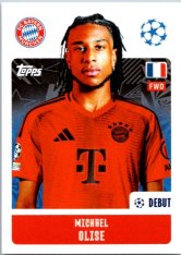 2024-25 Topps Champions League 181 Michael Olise (FC Bayern München)