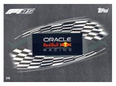 2025 Topps Turbo Attax F1 Oracle Red Bull Racing  28 Team Logo