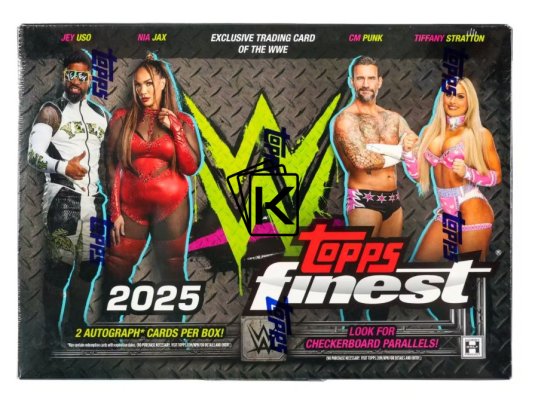 2025 Topps Finest WWE Hobby Box