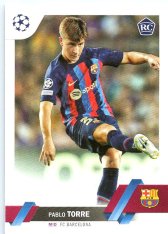Fotbalová kartička 2022-23 Topps UEFA Club Competitions 32 Pablo Torre - FC Barcelona RC