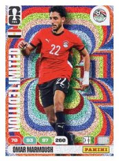 fotbalová kartička World Cup 2026 Adrenalyn XL Limited Edition  Omar Marmoush (Egypt)