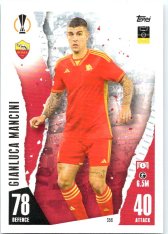 Fotbalová kartička 2023-24 Topps Match Attax UEFA Club Competitions 356 Gianluca Mancini AS Řím