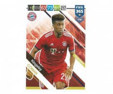 Fotbalová kartička Panini FIFA 365 – 2019 Team Mate 116 Kingsley Coman FC Bayern Munchen