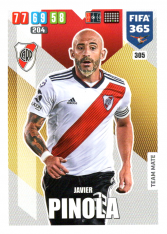 Fotbalová kartička Panini Adrenalyn XL FIFA 365 - 2020 Team Mate 305 Javier Pinola River Plate