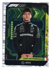 2025 Topps Turbo Attax F1 Mercedes AMG Shake Down SK4 Kimi Antonelli