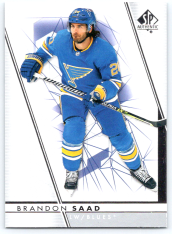 2022-23 Upper Deck SP Authentic 41 Brandon Saad - St. Louis Blues