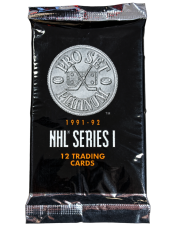 1991-92 Pro Set Platinum Series I Hockey Balíček